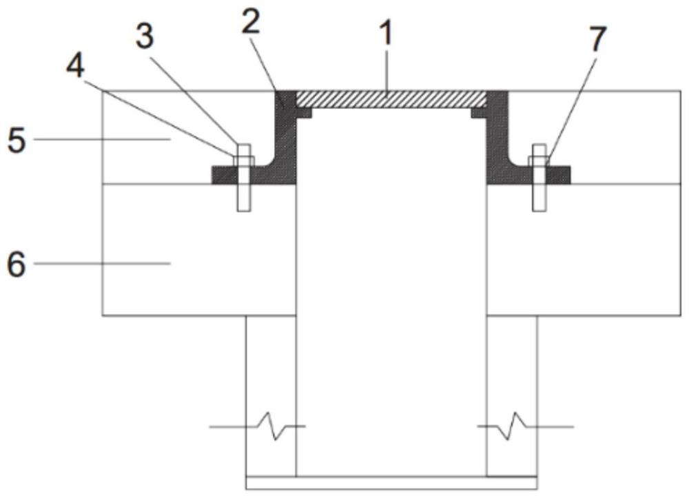 Maintenance device and method for road inspection well and road surface around well