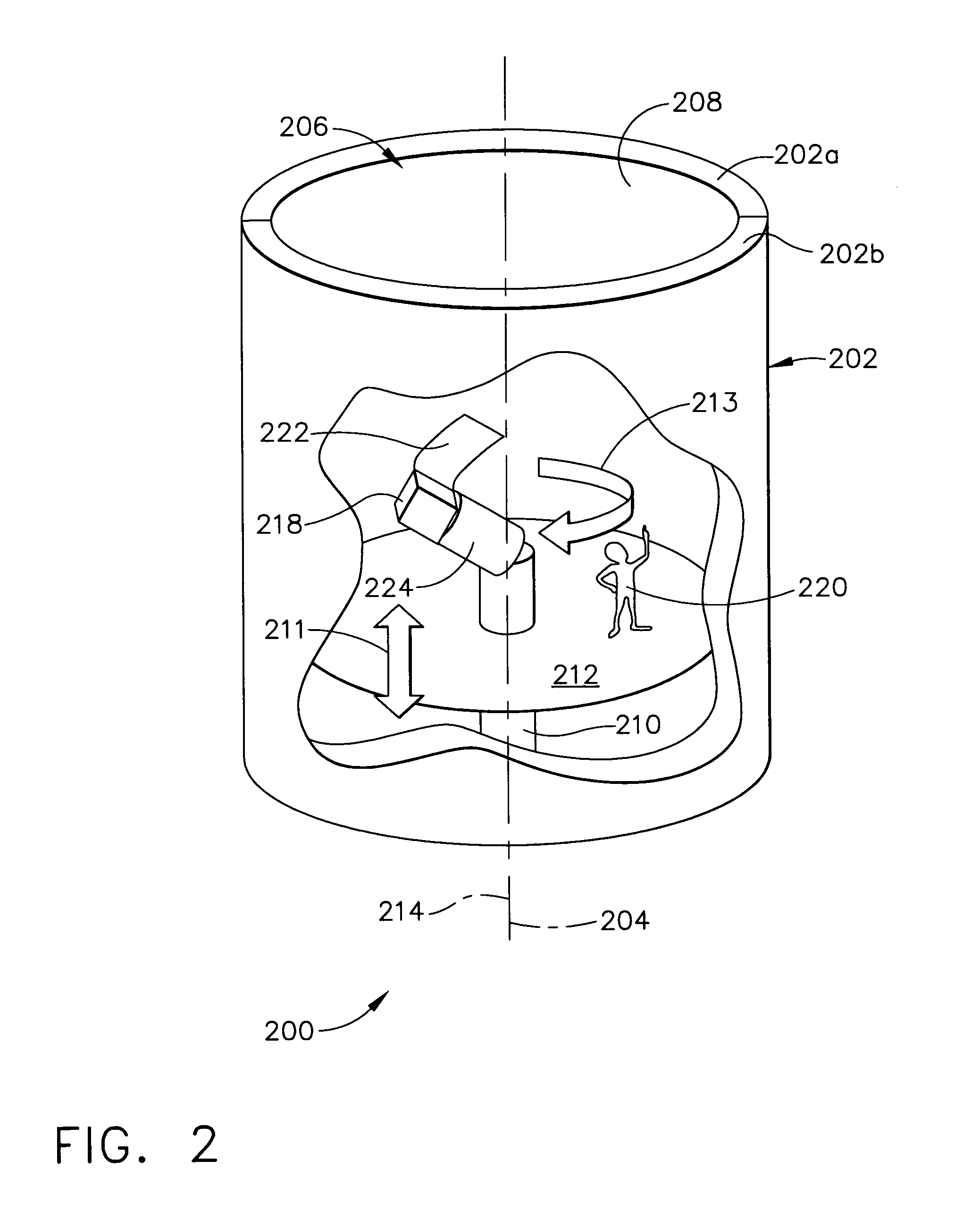 Composite fuselage machine