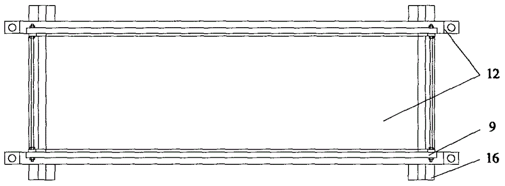 Three-dimensional physical simulation experiment method of small-sized self-weight frame-type loading