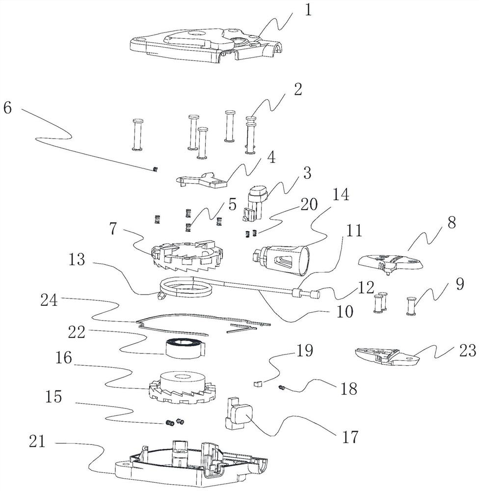 High-bearing type antiskid chain automatic locker capable of meeting use requirements of truck