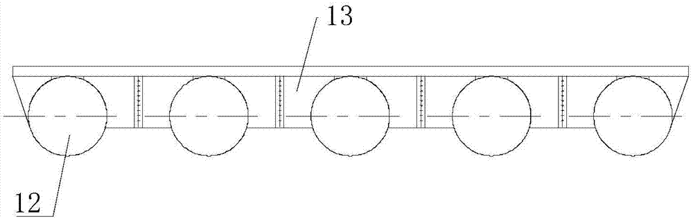 Multifunctional tin ore collecting, screening and packaging vessel