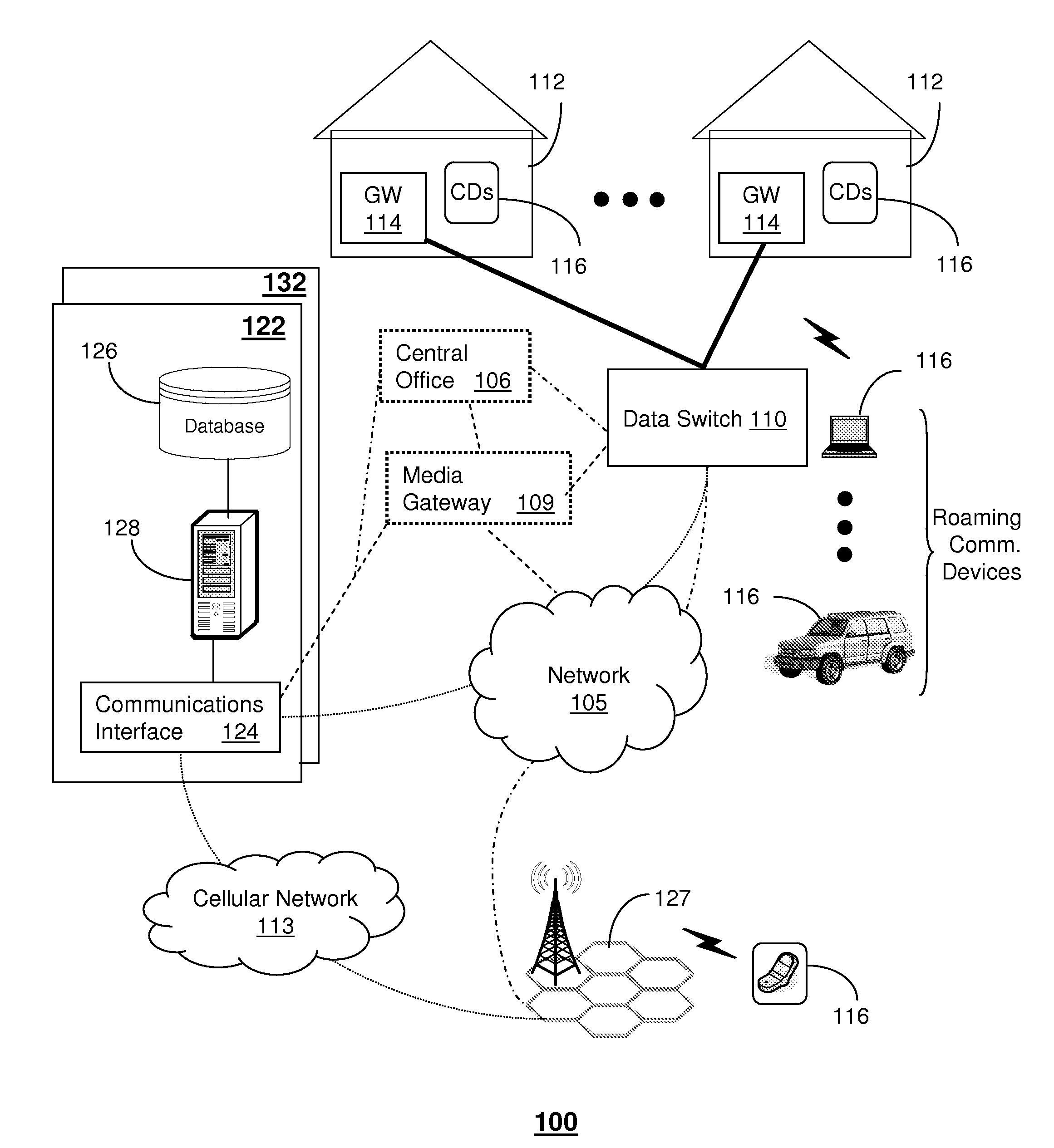 Apparatus for monitoring network connectivity