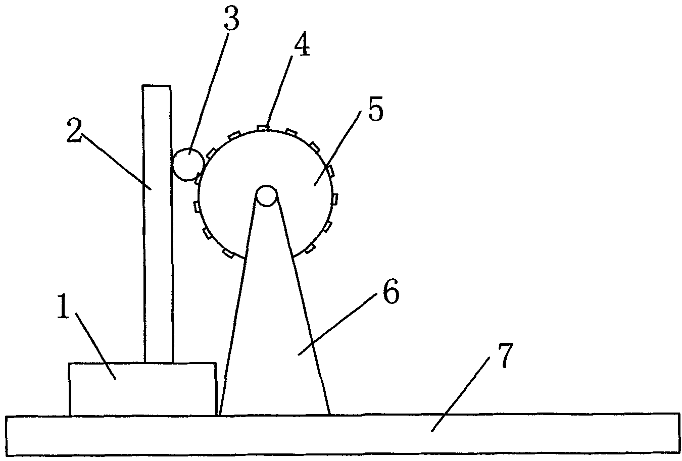 Steel ball selecting device