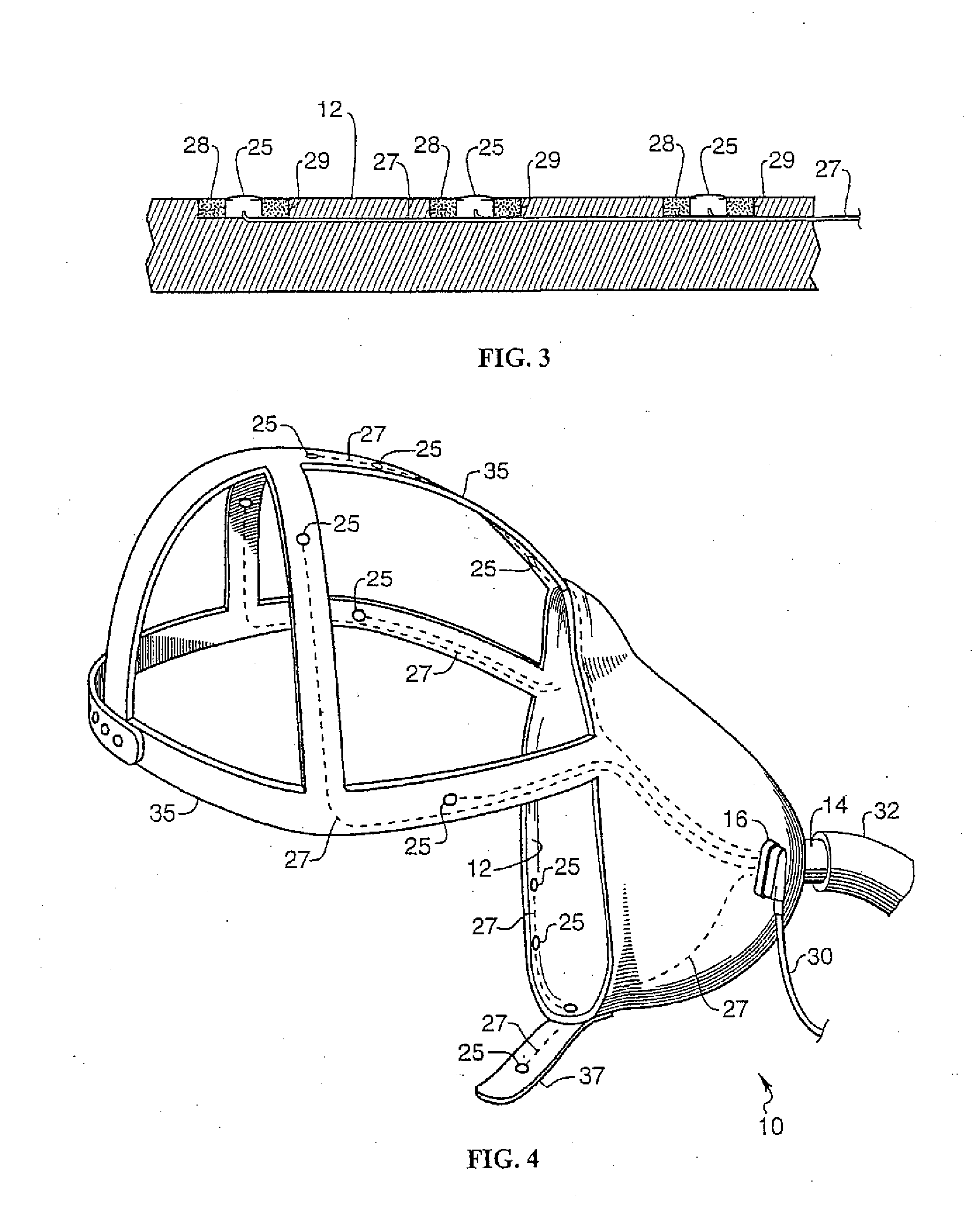 Bio-mask with integral sensors