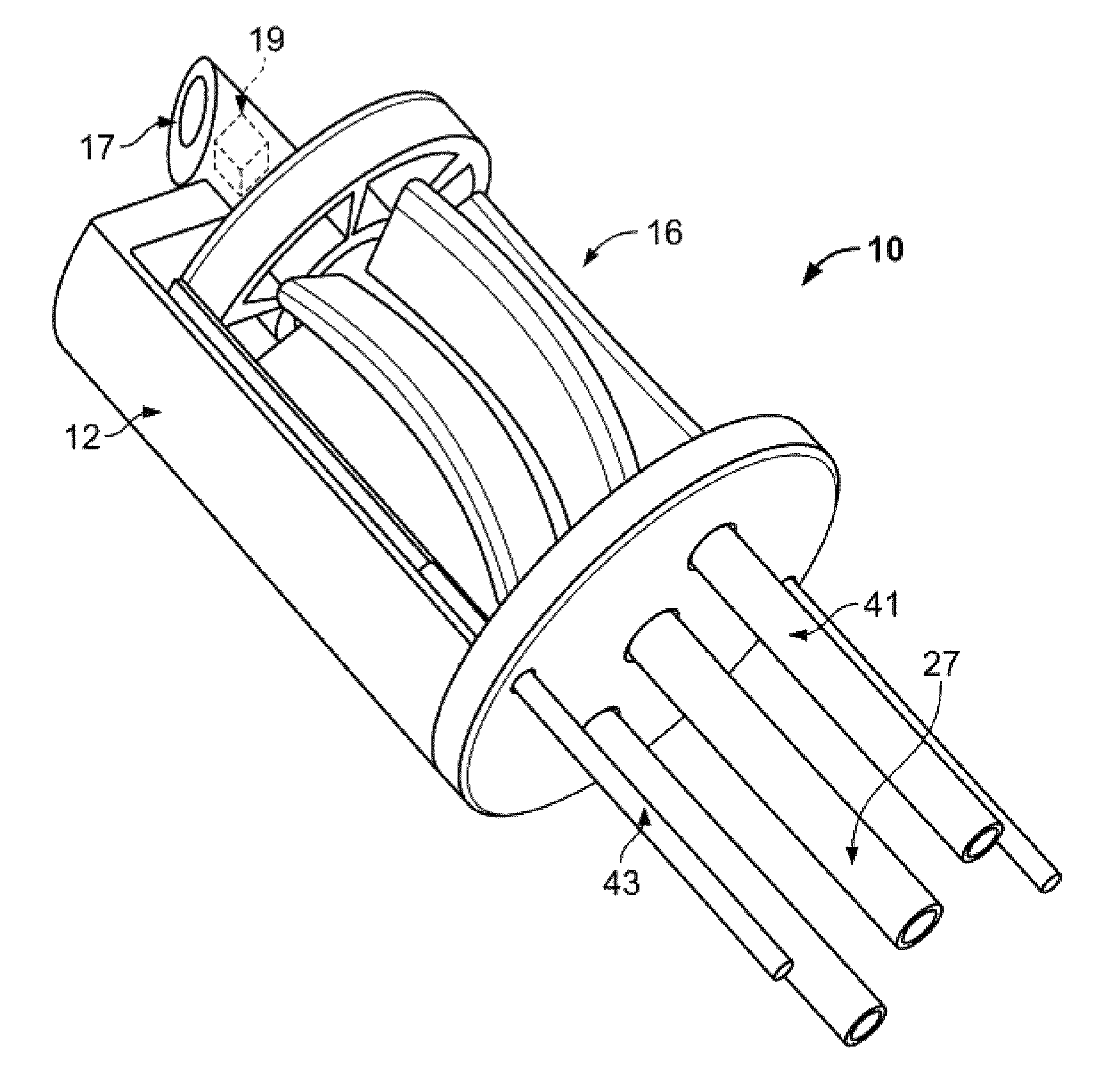 Rotating optical catheter tip for optical coherence tomography