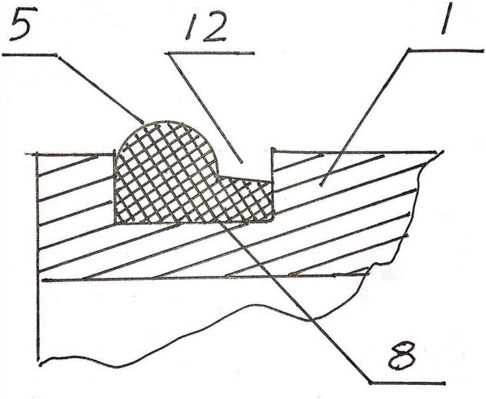 Anti-drawing flexible pipe connector