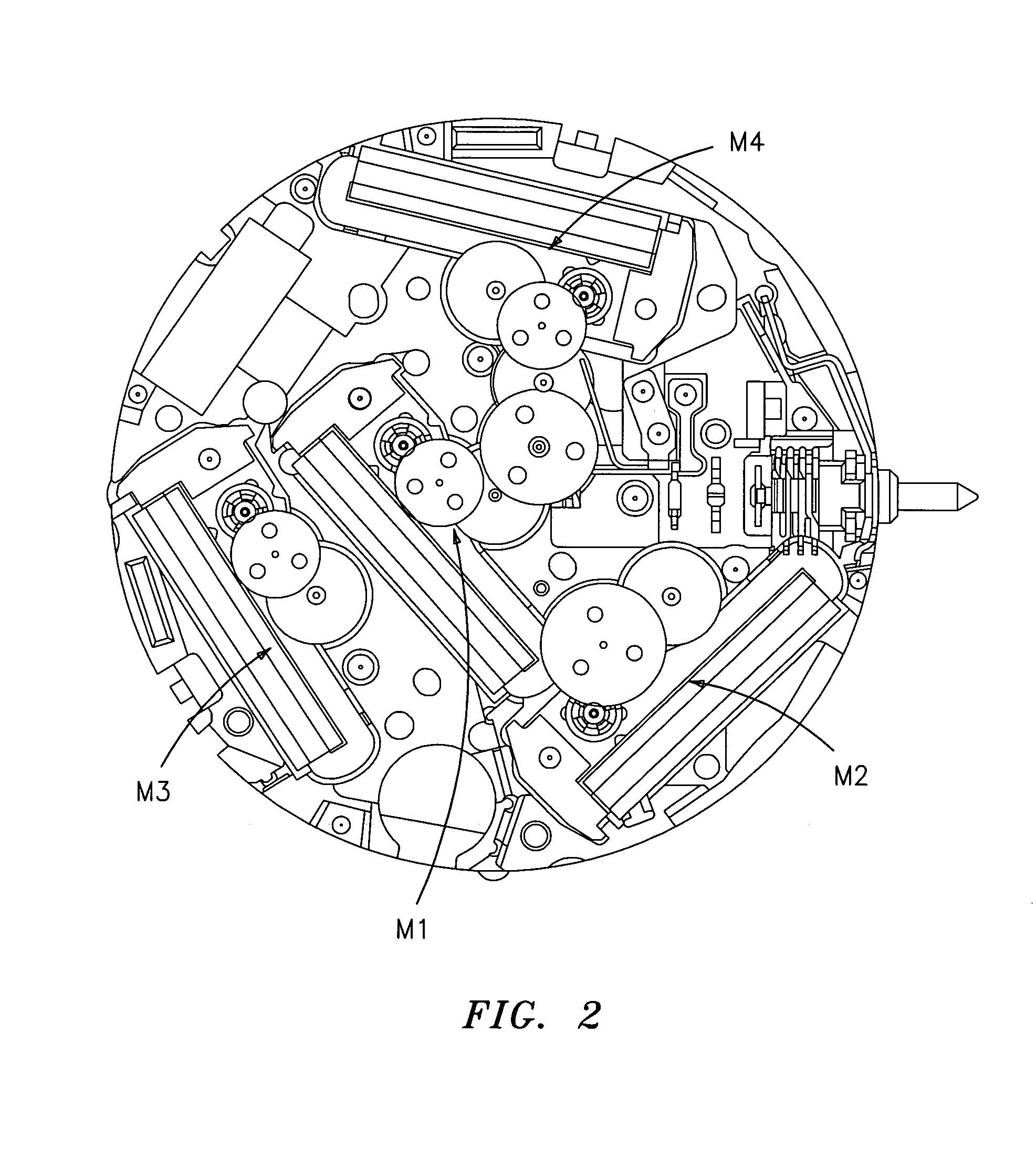 Multiindicator device and method for calibrating/setting same