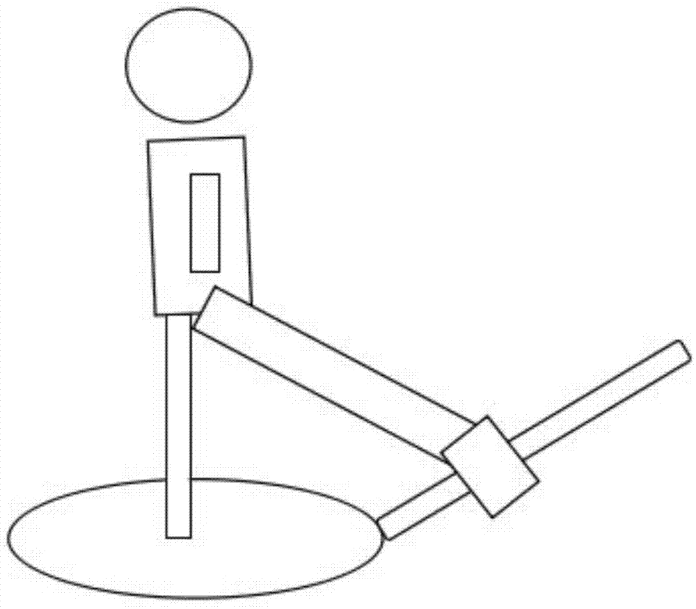 Balance action testing device and method