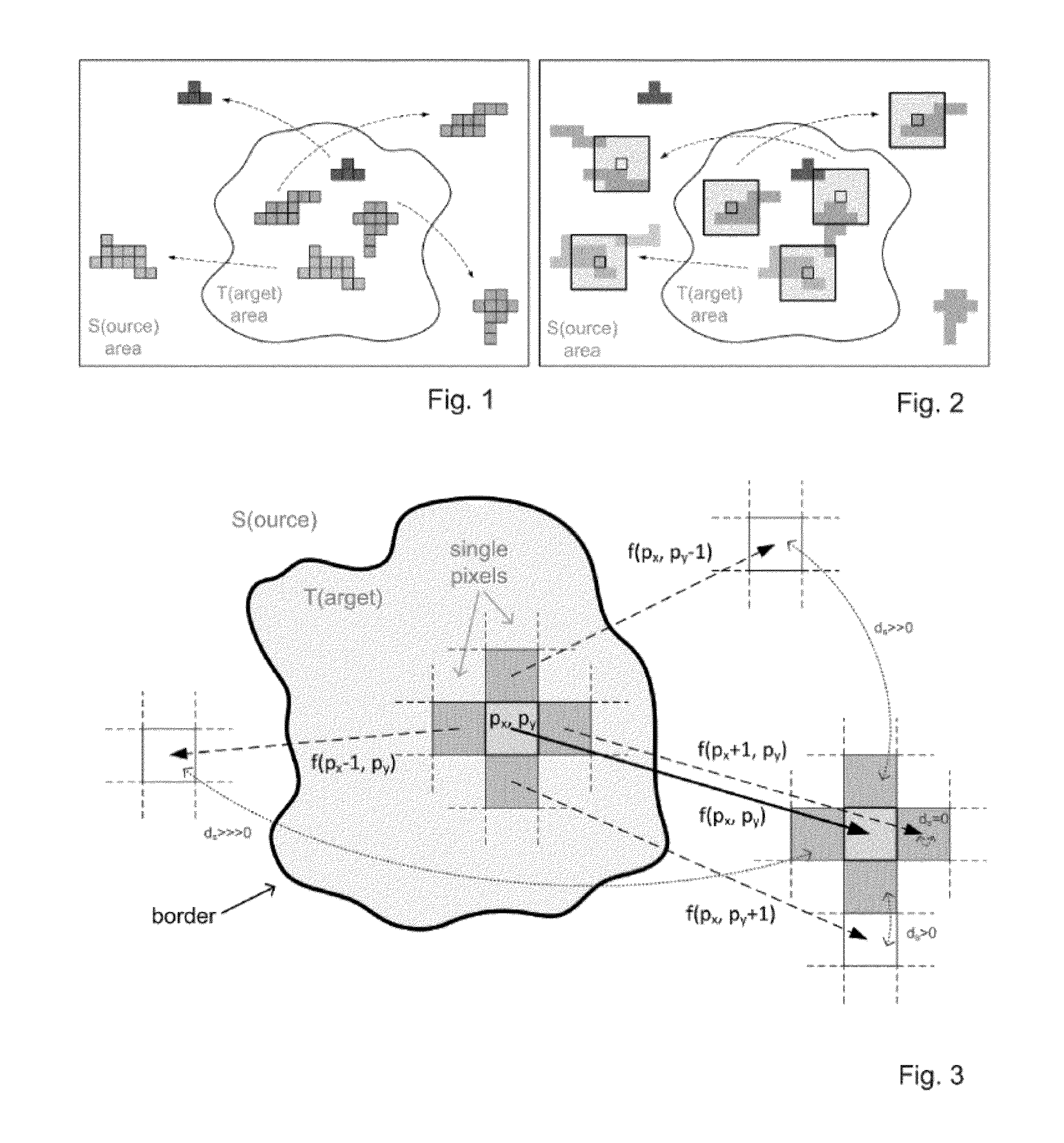 Method and image processing system for removing a visual object from an image