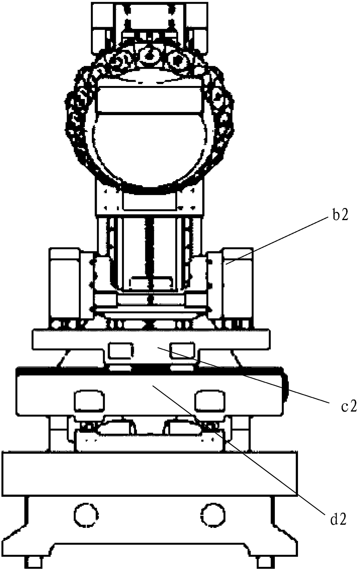 Five-axis five-linkage numerical control system capable of realizing switching of three-axis to five-axis modes and numerically-controlled machine tool