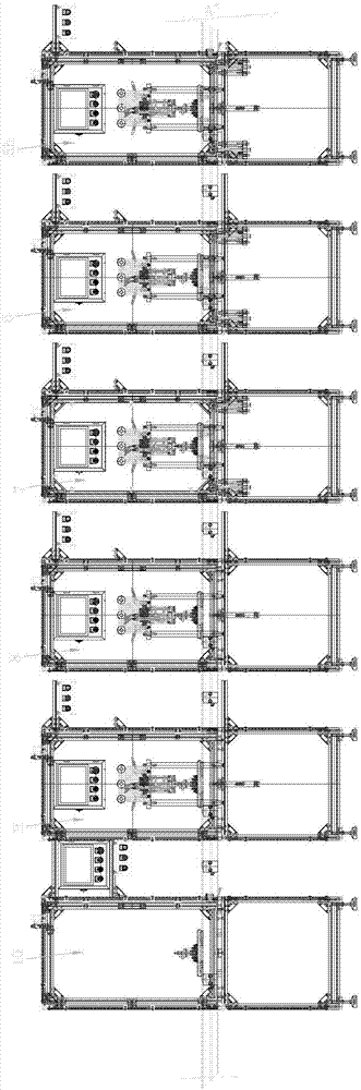 Full-automatic detection assembly line of starting motor electromagnetic switch