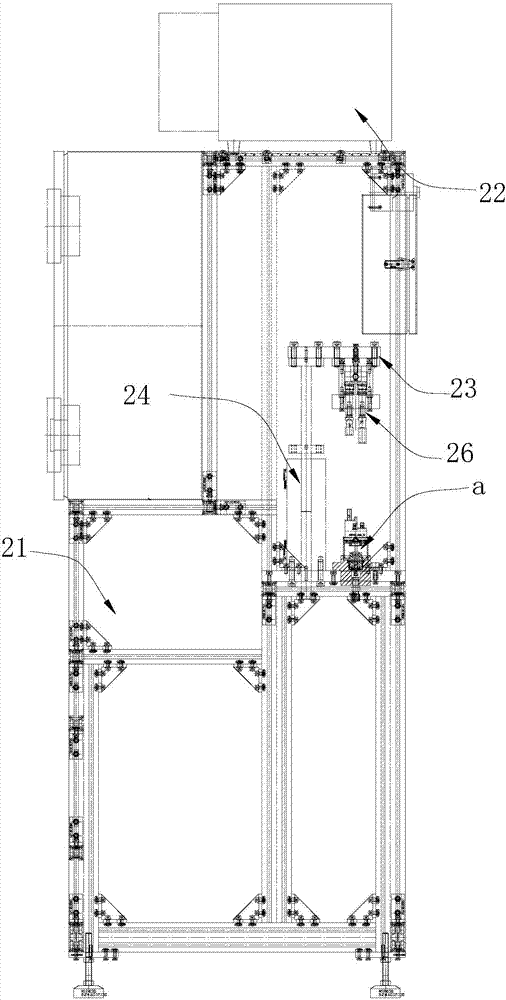 Full-automatic detection assembly line of starting motor electromagnetic switch