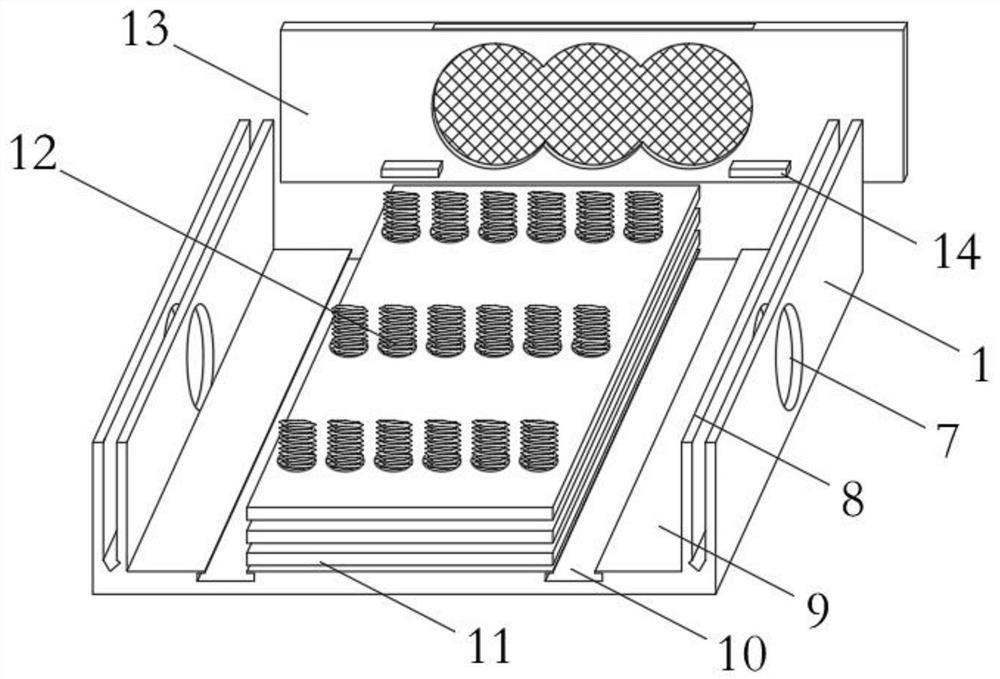 Mounting mechanism of diesel engine generator set acoustic enclosure