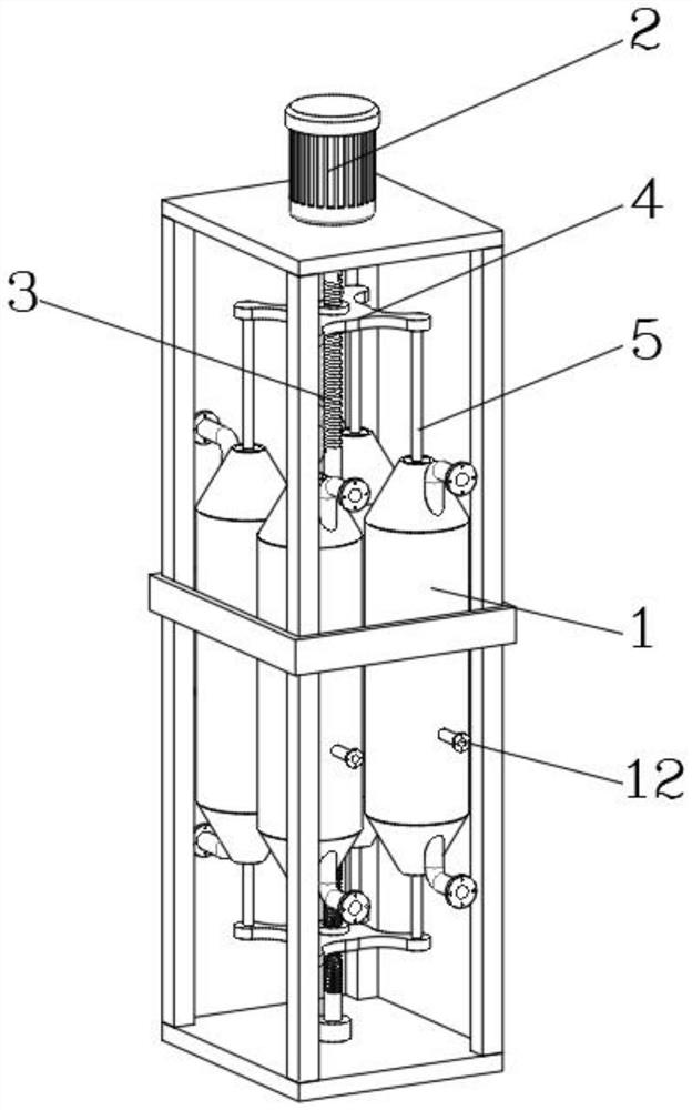 Assembly line type immersion work harmful water treatment device for chemical production