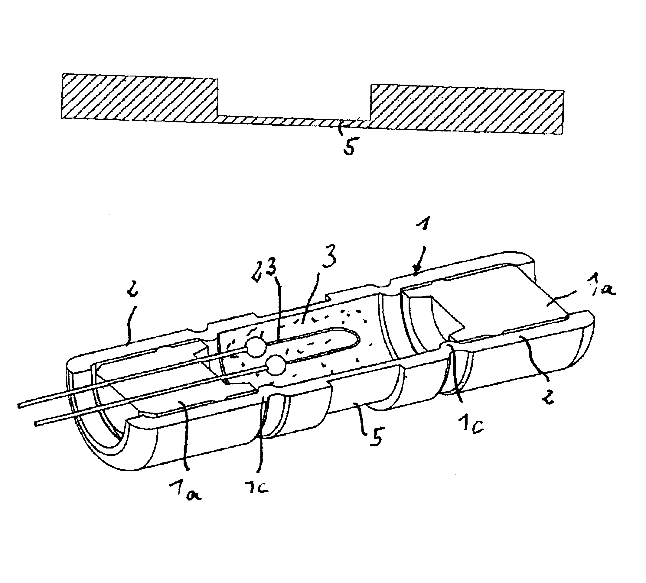 Pyrotechnic safety element