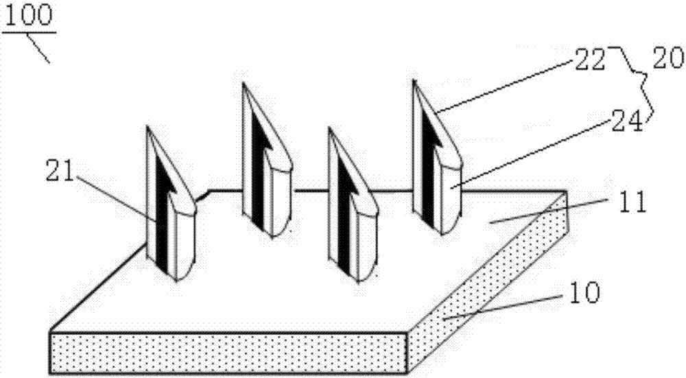 Metal micro-needle array with medicine grooves and micro-needle percutaneous dosing patch and device