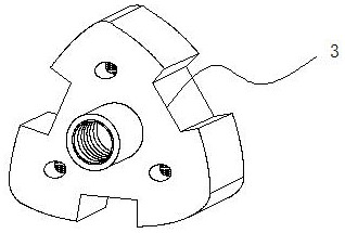 Arc triangle workpiece grooving device capable of detecting grooving of workpiece