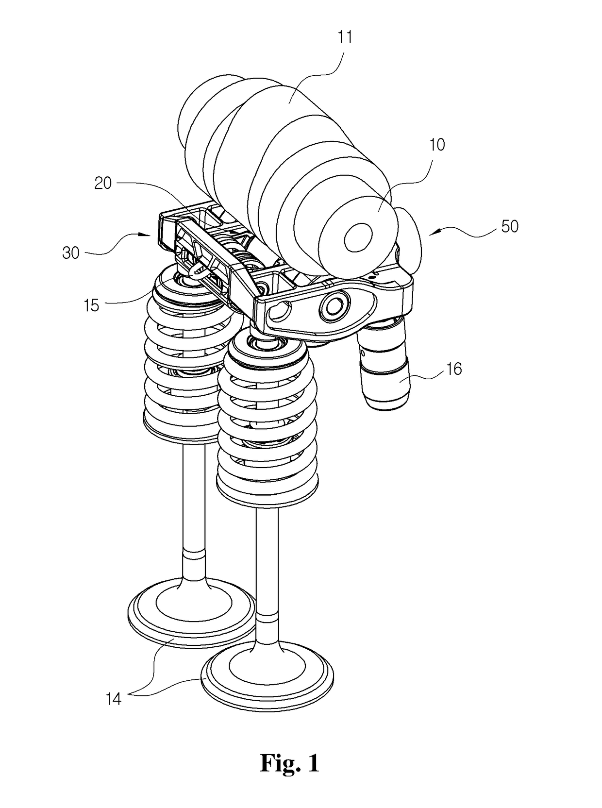 Variable valve lift actuator of engine