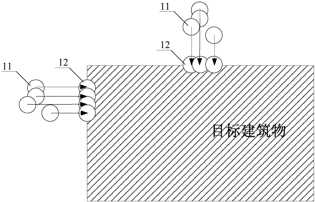 Building entrance detection method and system