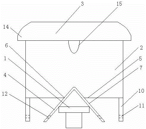 Connector wire box fixed on camera bracket