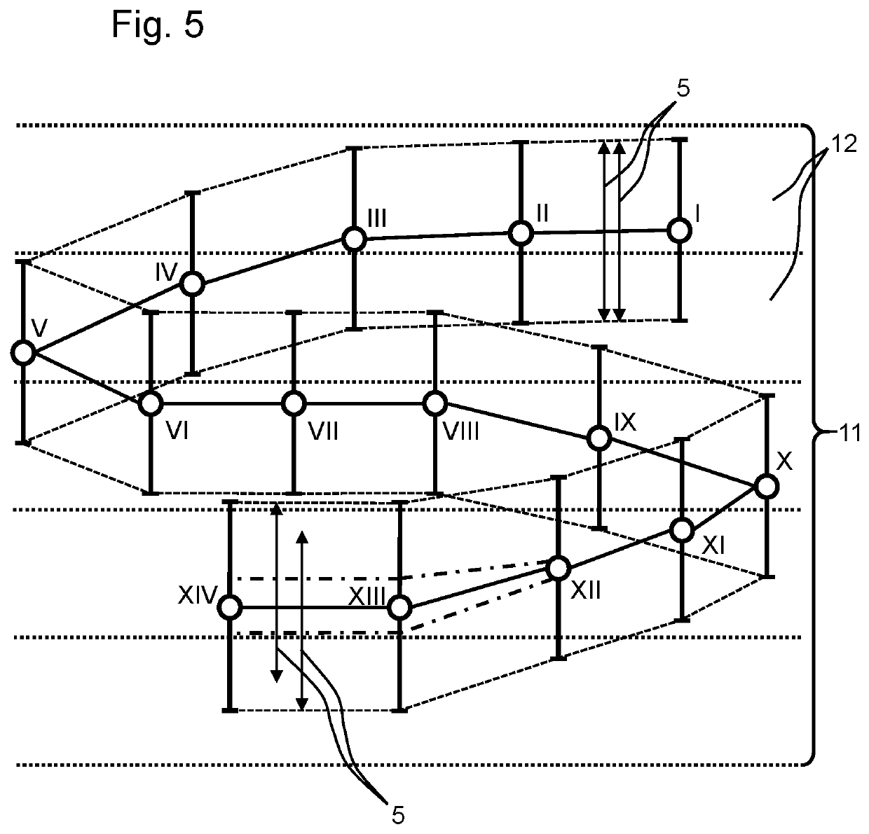 Method for monitoring compaction process in road construction and road roller