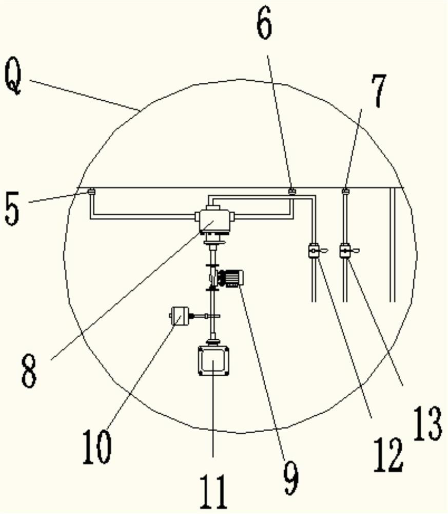 A single-cylinder crusher discharge port control valve block