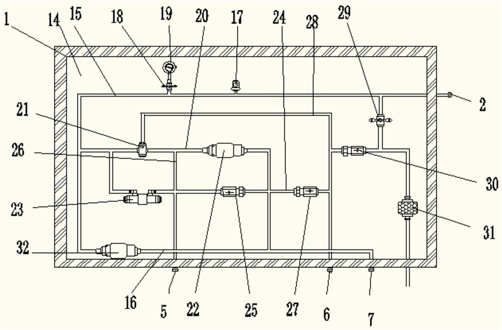 A single-cylinder crusher discharge port control valve block