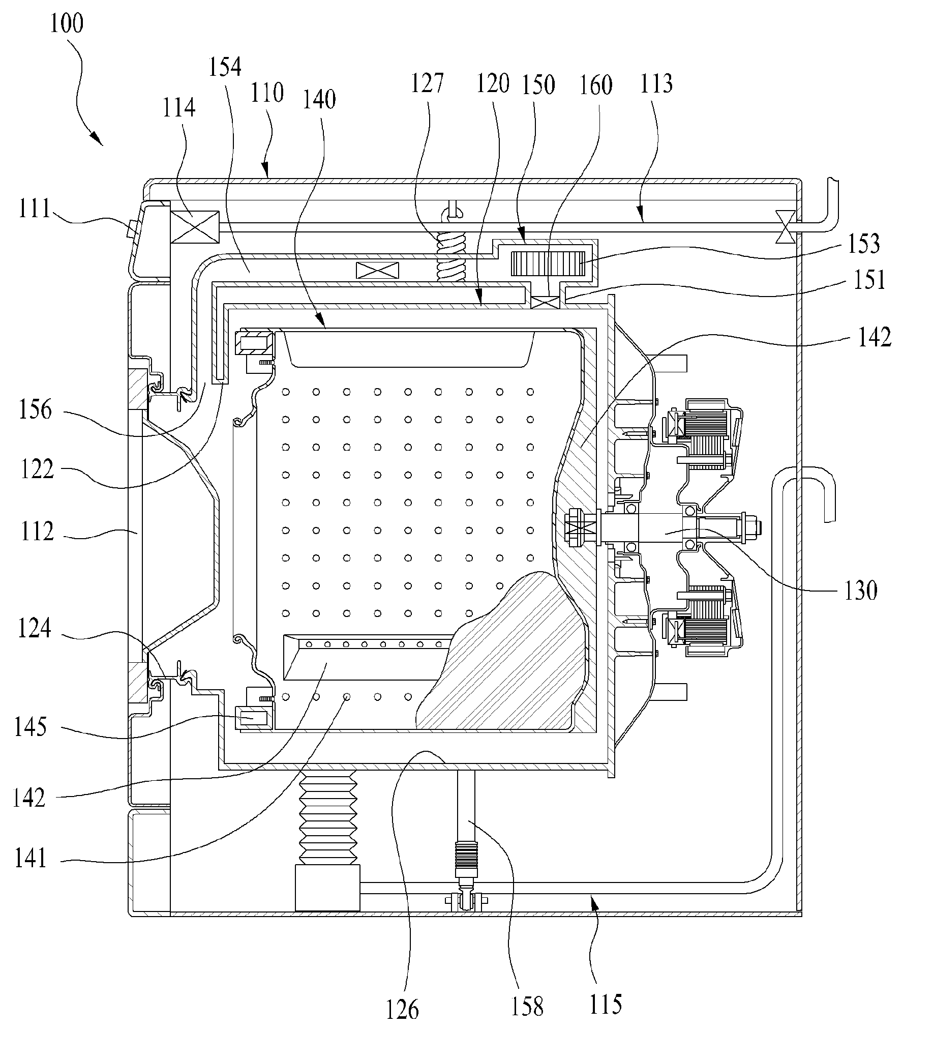 Laundry treating machine