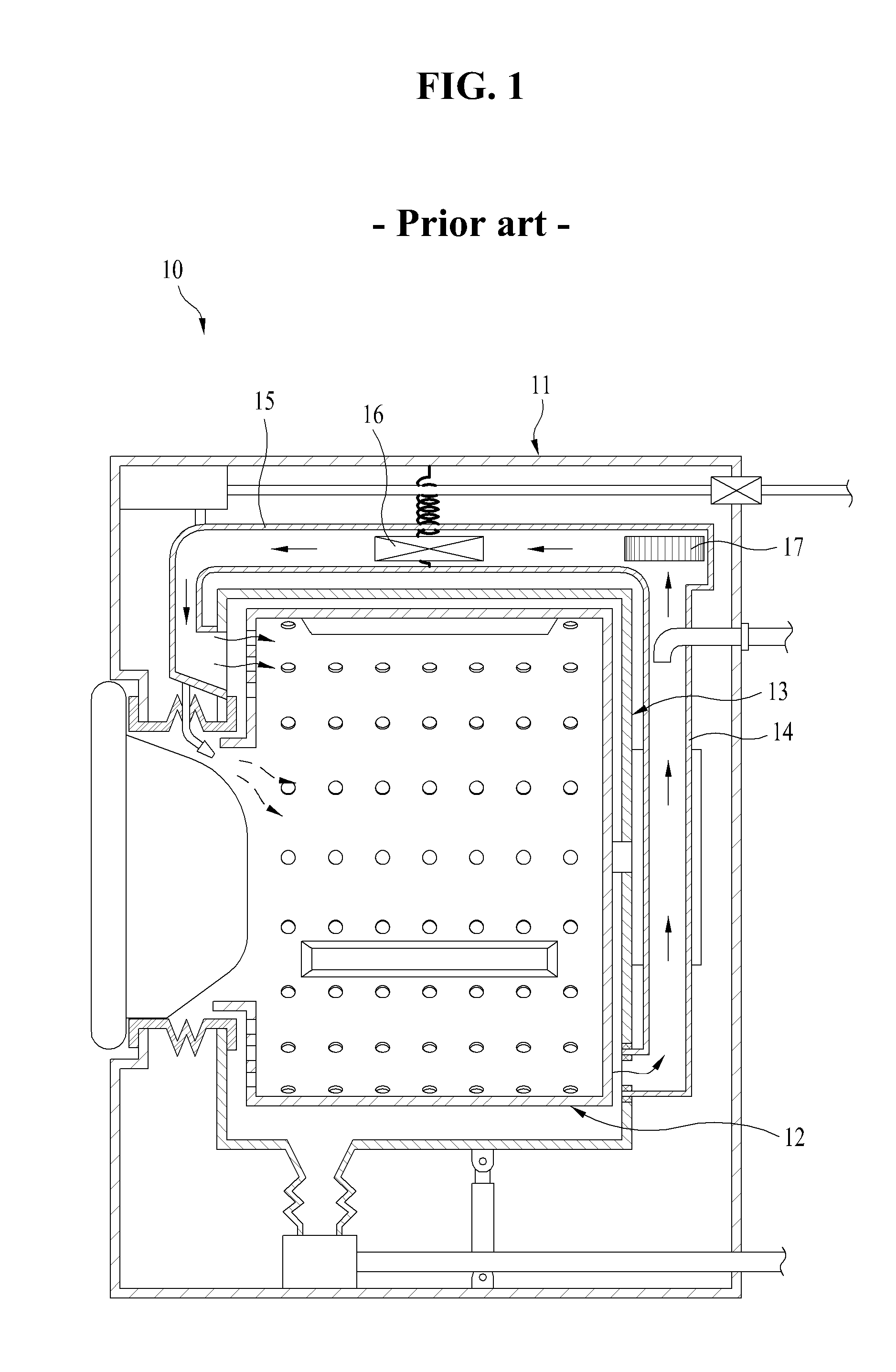 Laundry treating machine