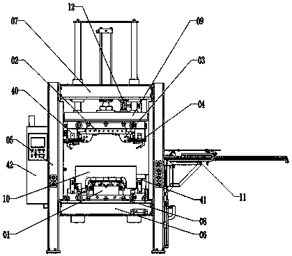 Seat back panel composite tooling