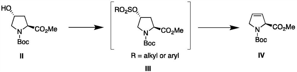 Preparation method of anti-new crown drug Paxlovid intermediate