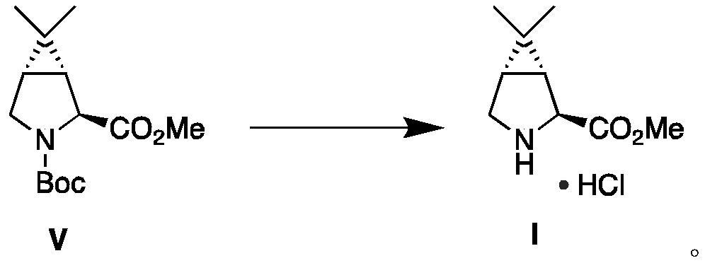 Preparation method of anti-new crown drug Paxlovid intermediate