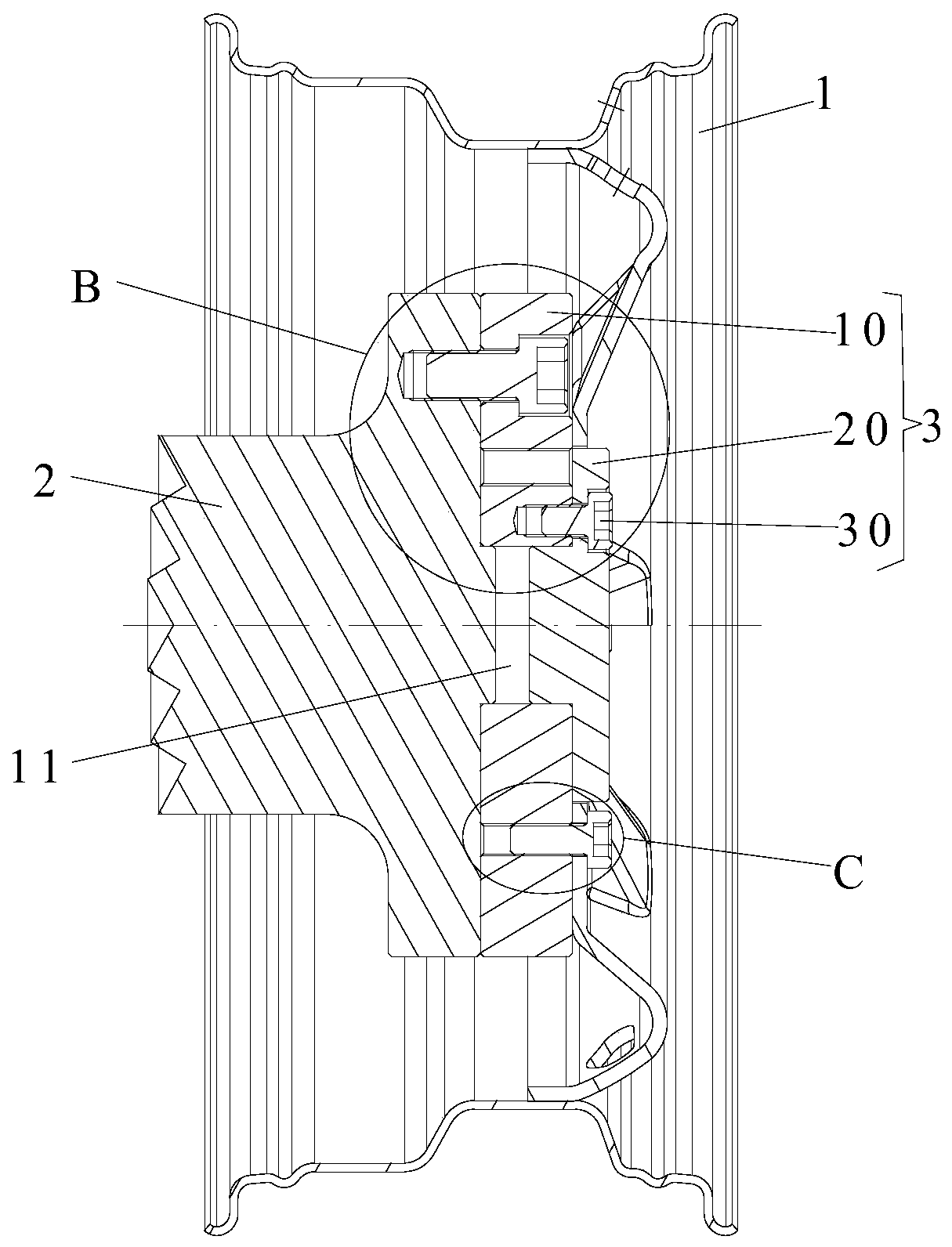 Mounting module and fatigue life test system with the same