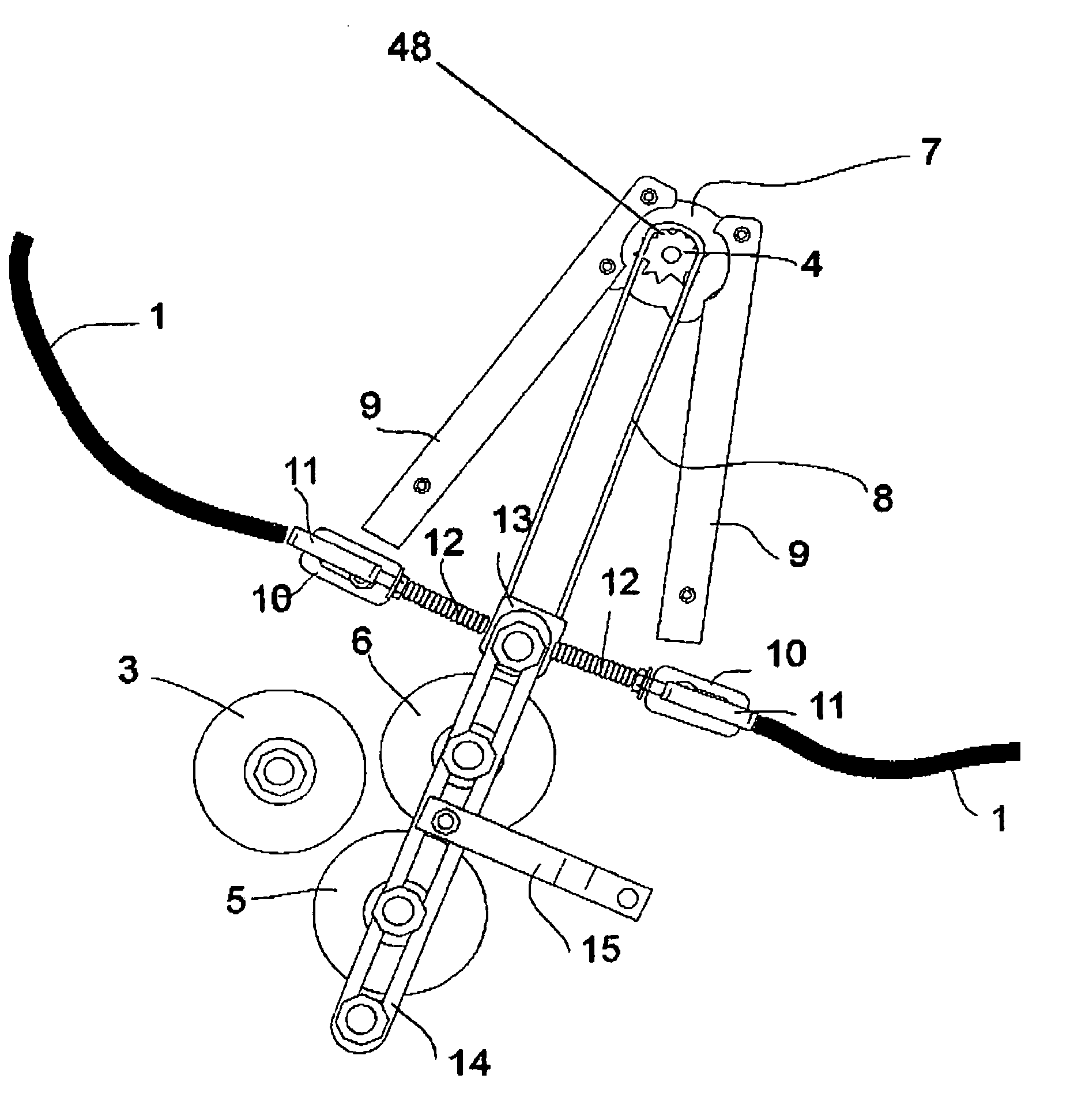 Automated control mechanism for a snow blower discharge chute