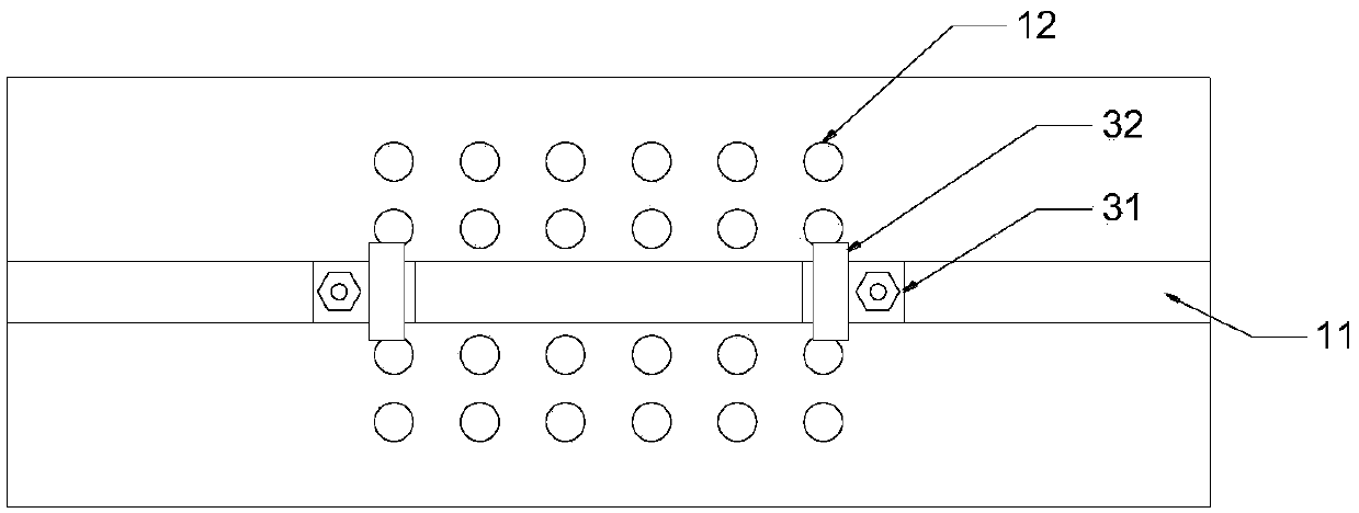 Automatic edge grinding device for wood plate materials