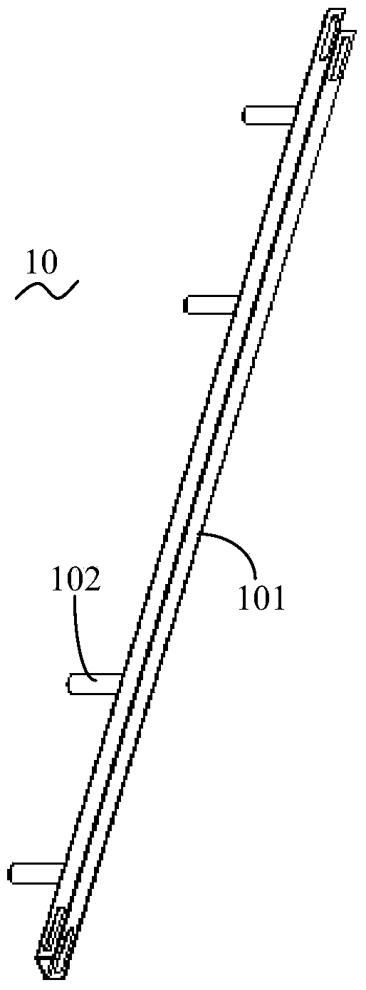 Linkage door lock for cabinet