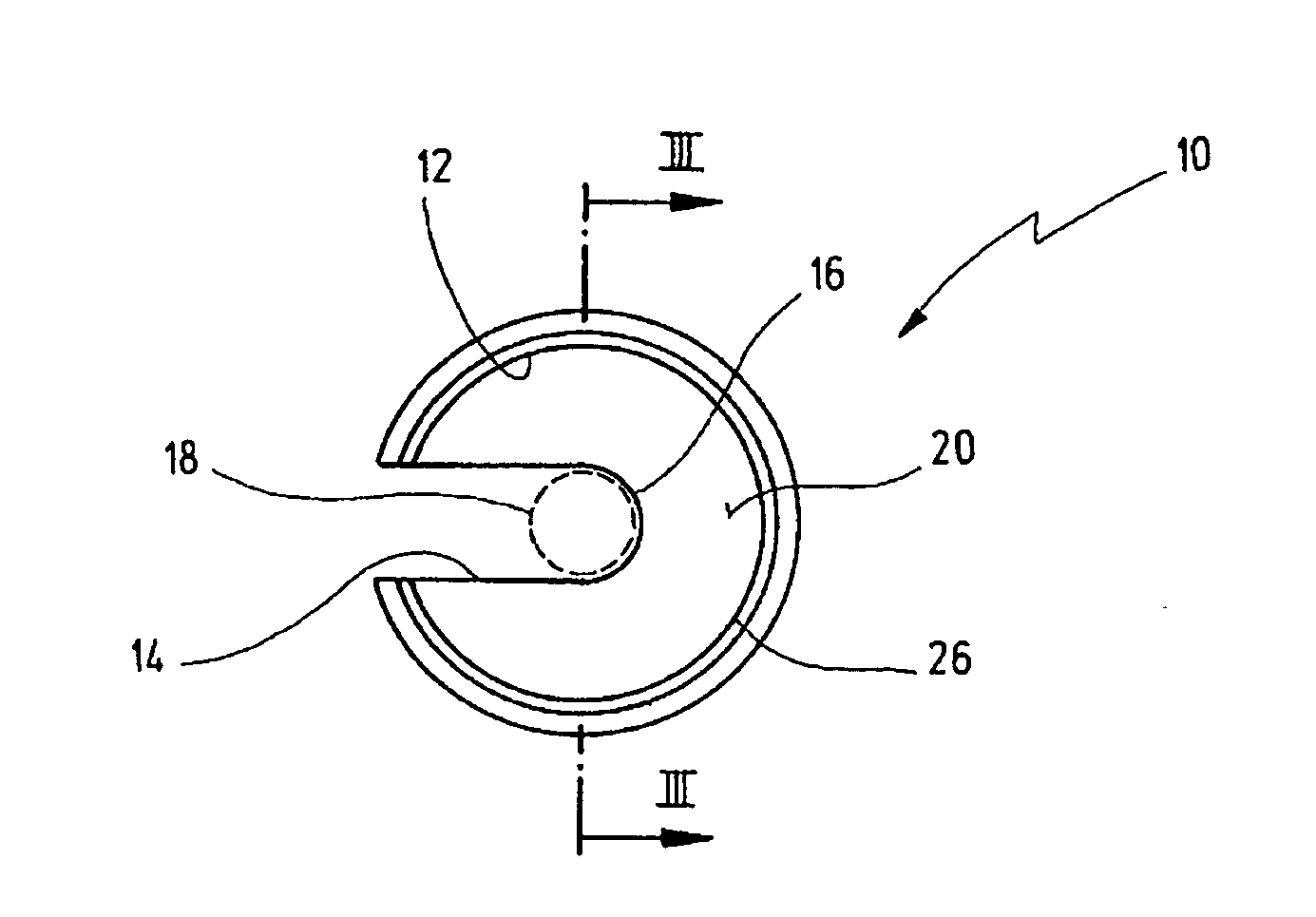 Spacer for a medical instrument