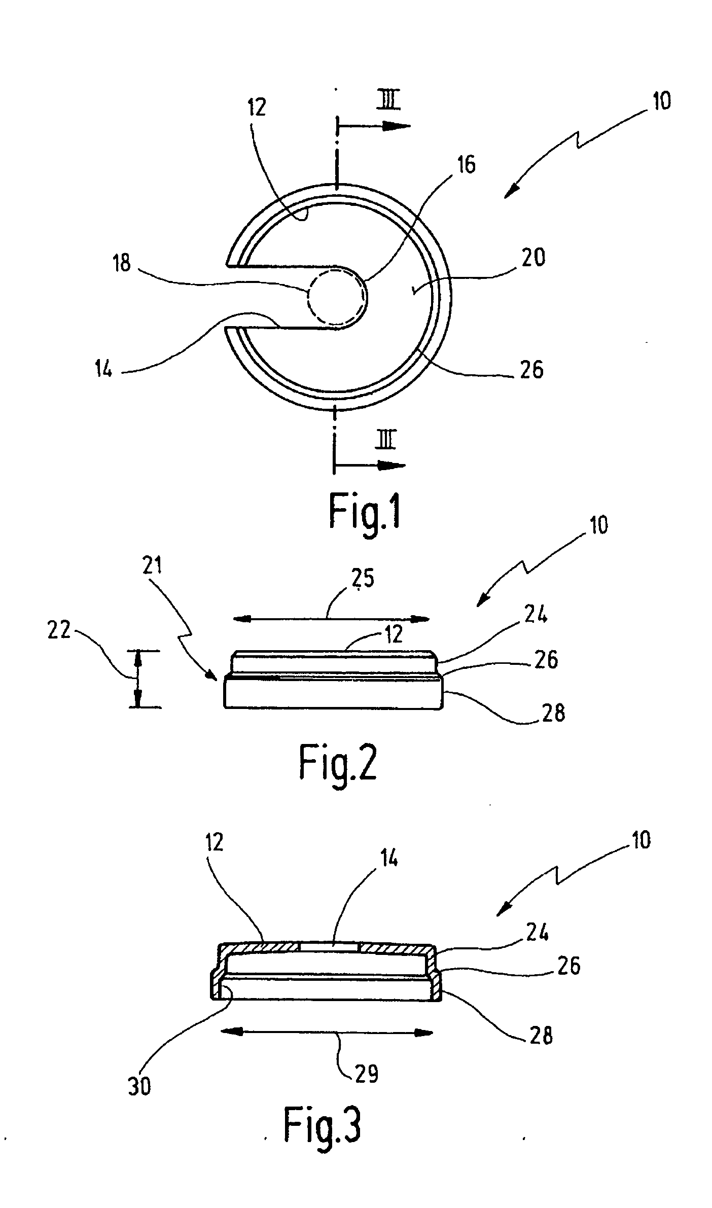 Spacer for a medical instrument