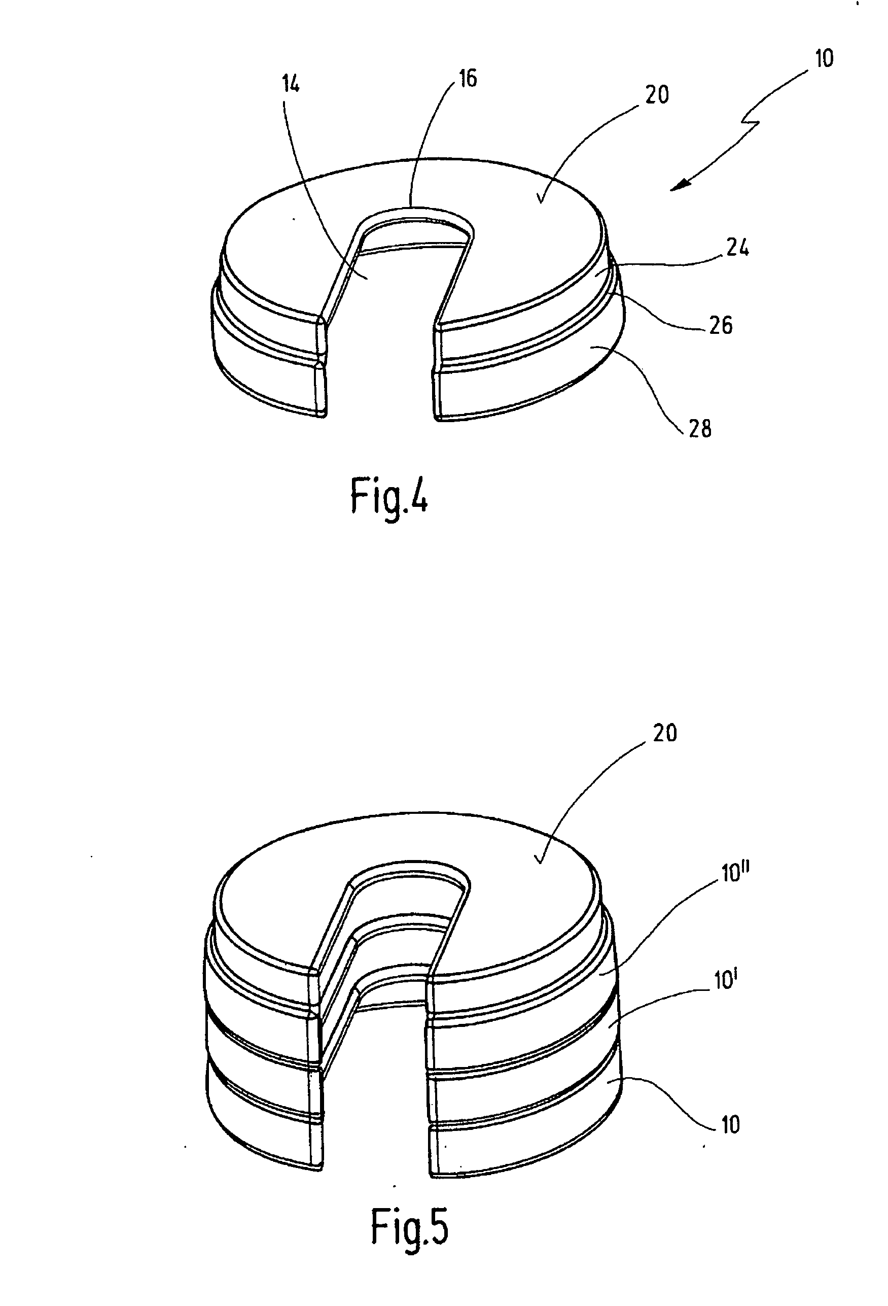 Spacer for a medical instrument