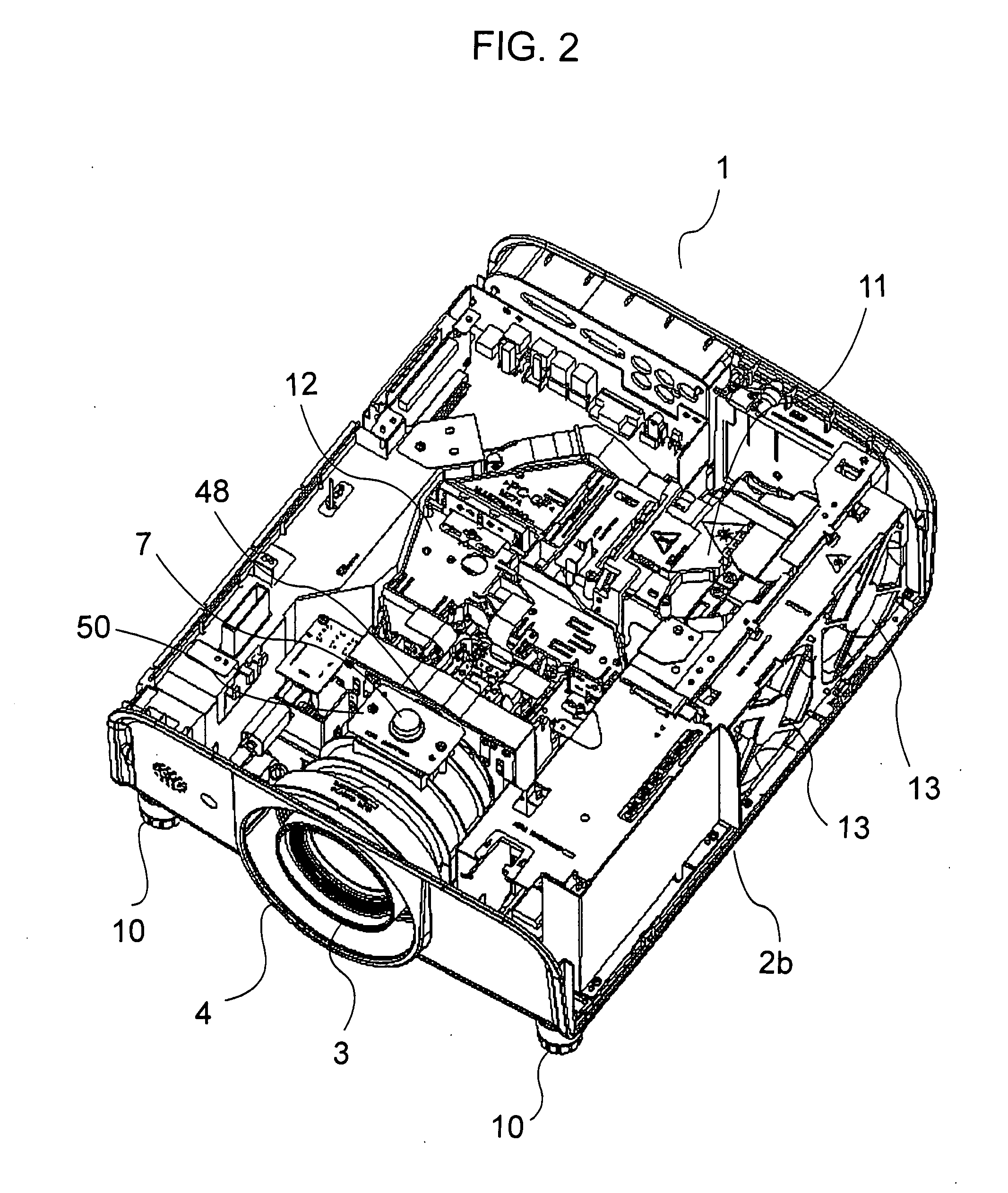 Projection type image display apparatus