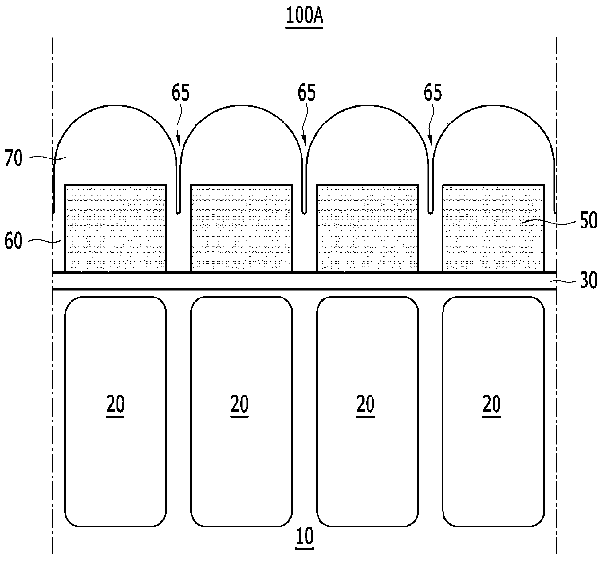 Image Sensor Including Partition Patterns