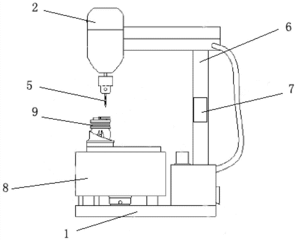 Punching machine capable of automatically controlling punching depth