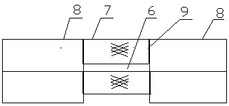 Large-scale honeycomb ceramic assembly and preparation method thereof