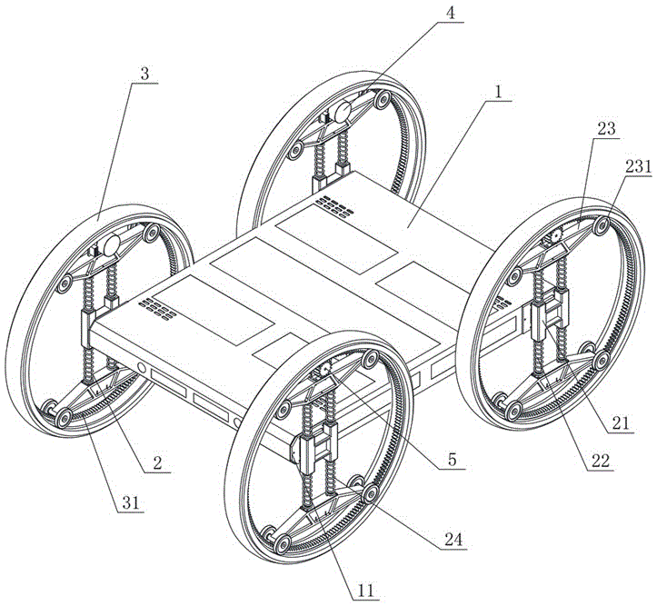 Wheeled mobile robot