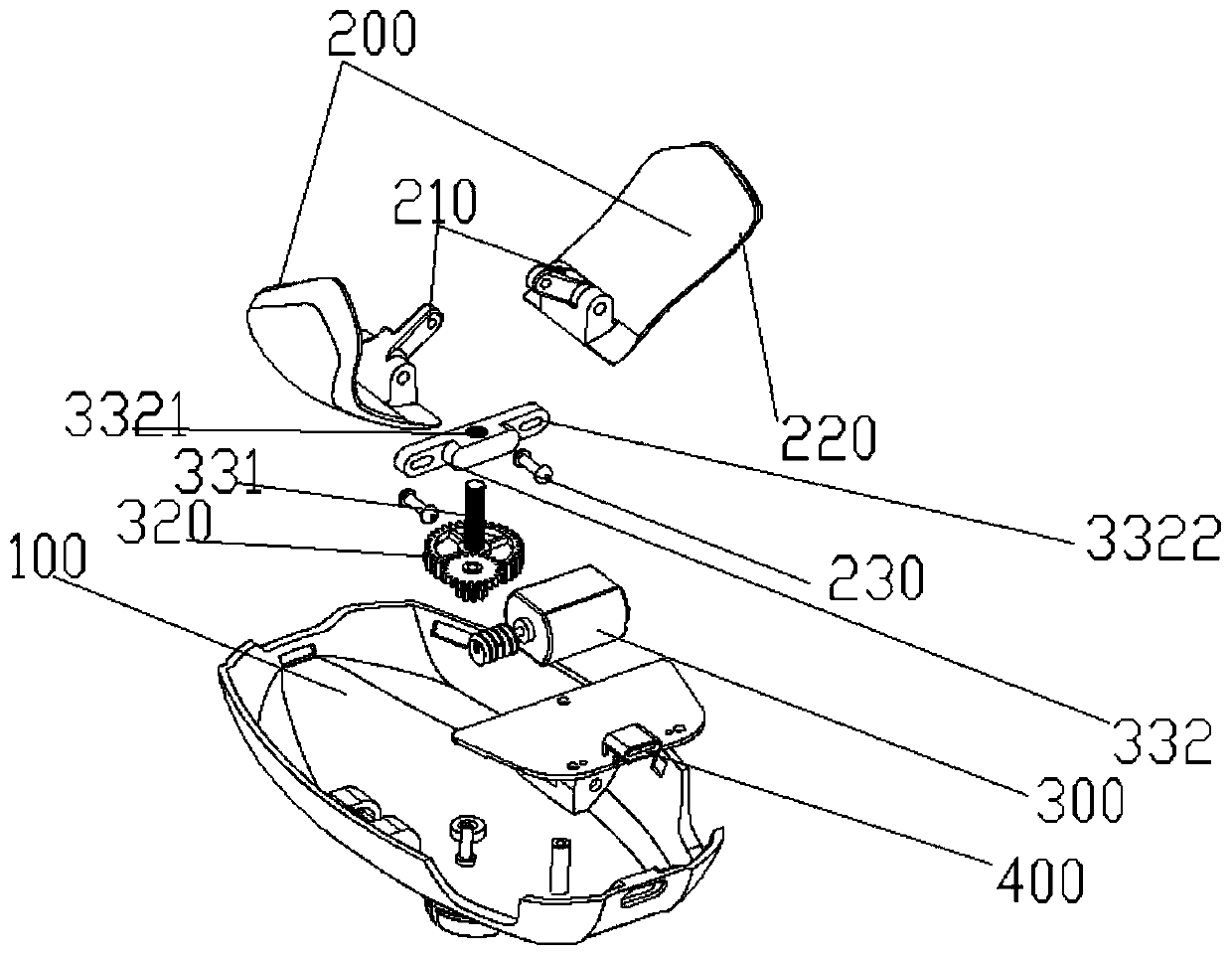 Novel electric clamping support