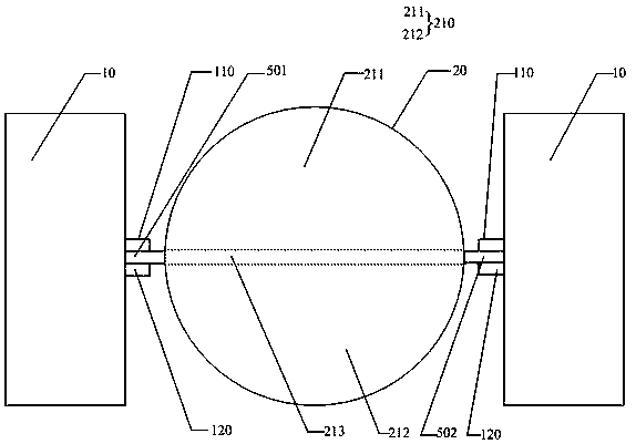 Electrostatic power generation device utilizing lunar dust