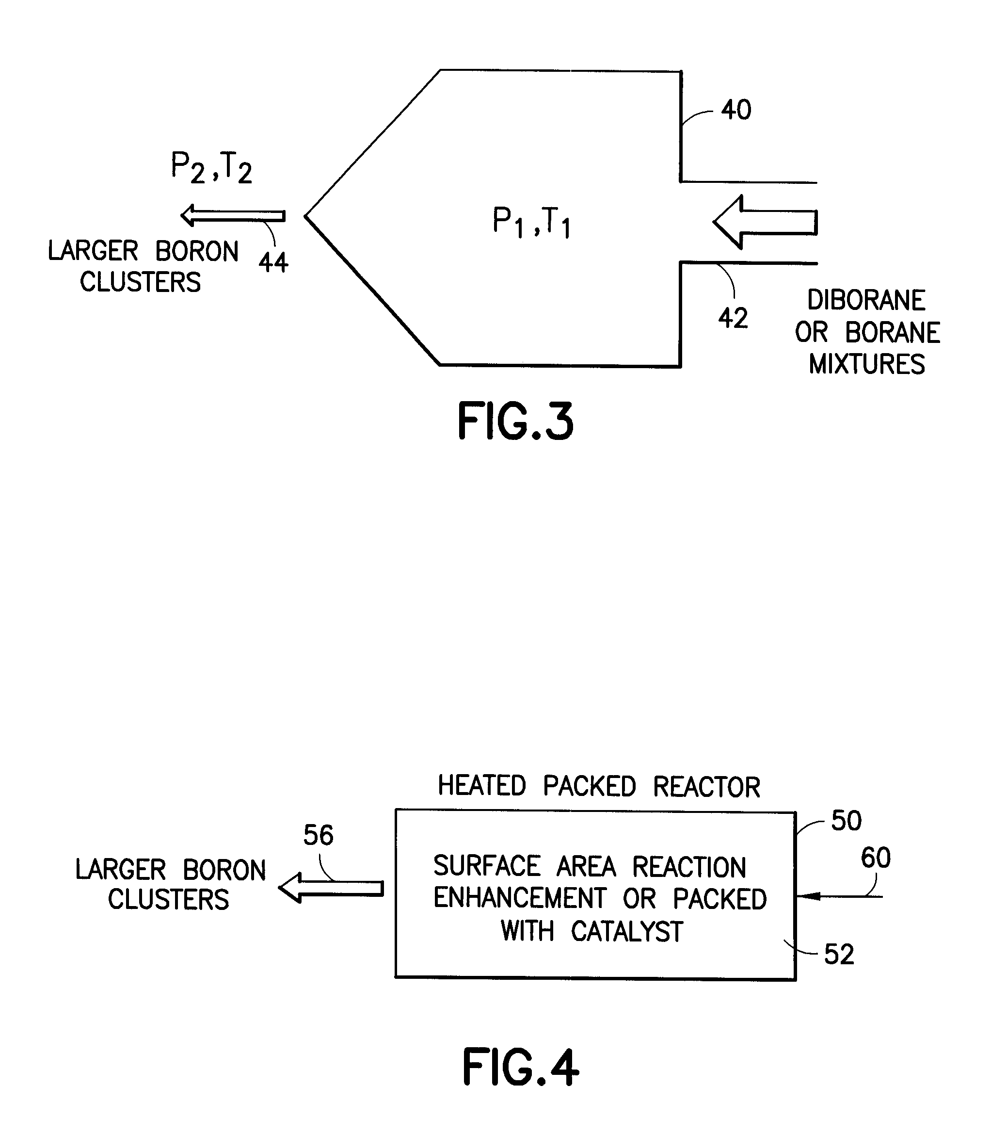 Boron ion implantation using alternative fluorinated boron precursors, and formation of large boron hydrides for implantation