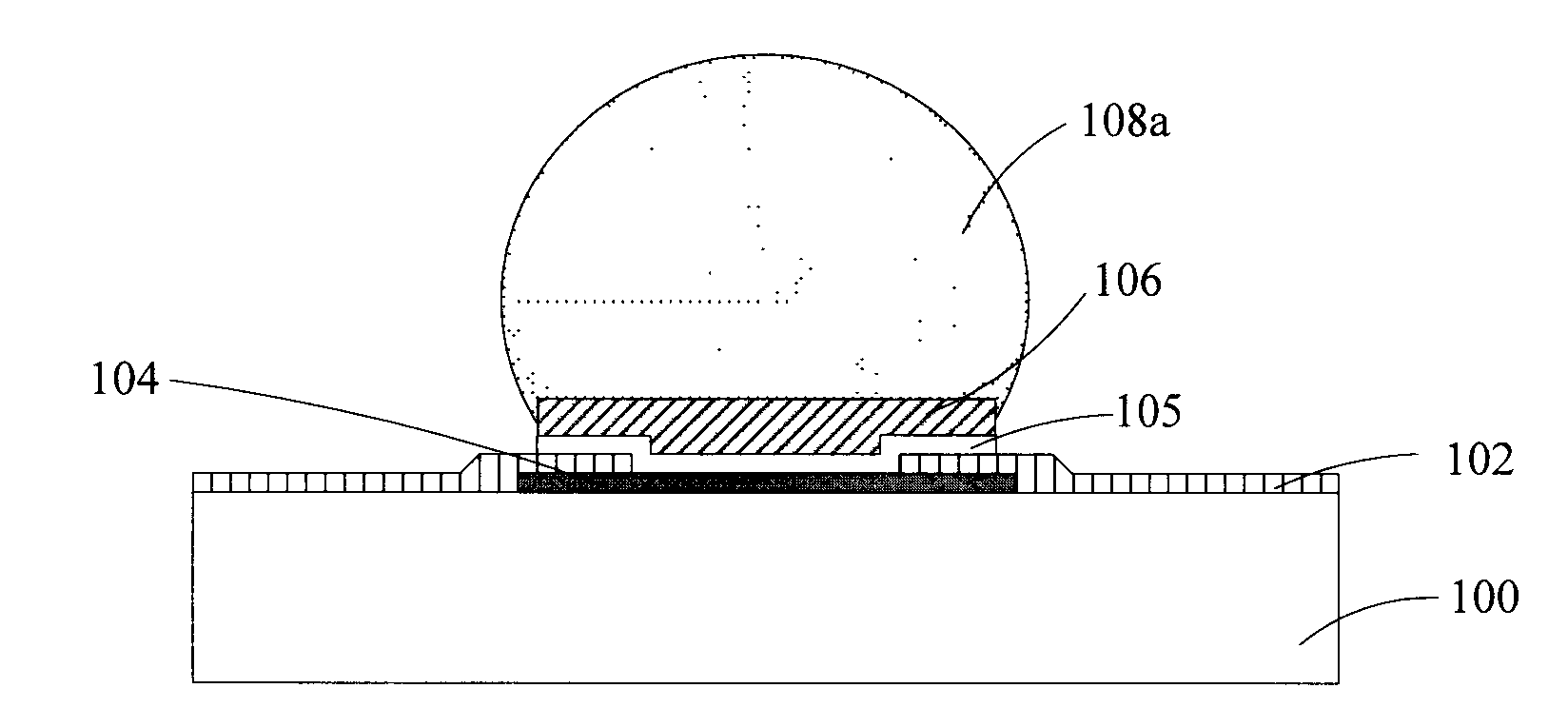 Salient point and formation method thereof