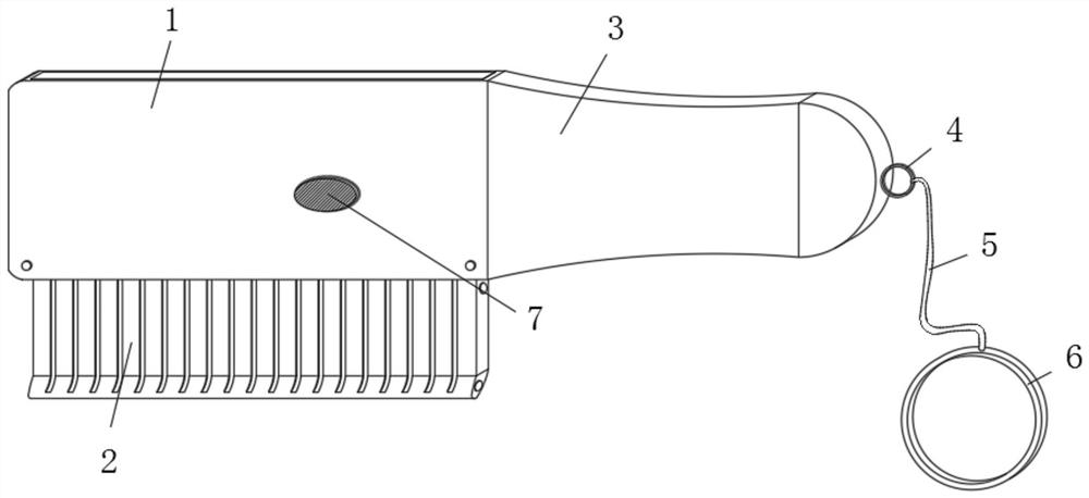 Scraping device for traditional Chinese medicine acupuncture and massage