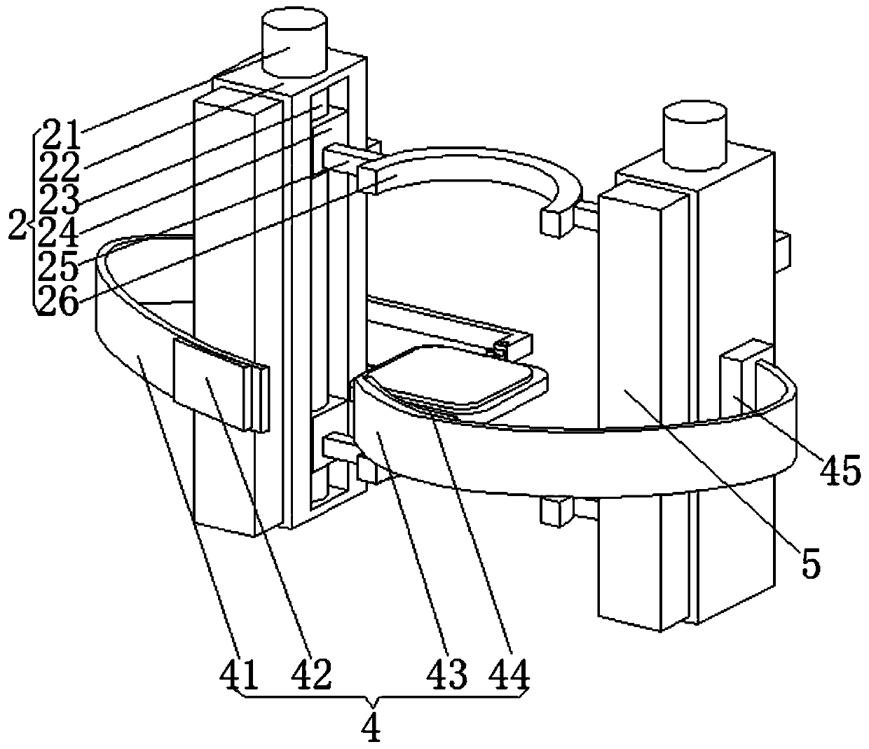 Special protective device for oral clinical tooth preparation